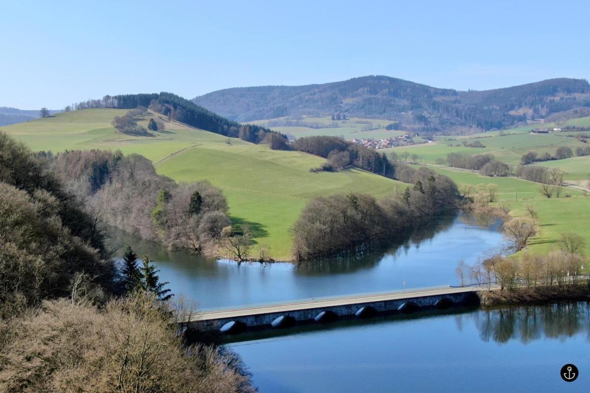 Sonnenweg 36 Lakeview House Tuerkis Diemelsee Heringhausen Εξωτερικό φωτογραφία